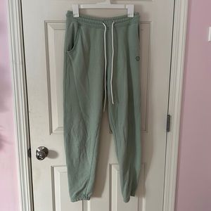 Light green joggers